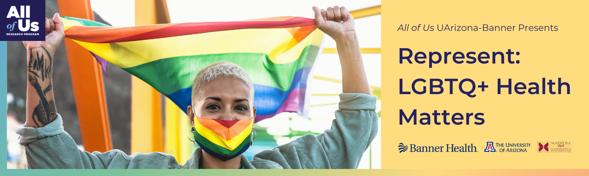 Represent: LGBTQ+ Health Matters Webinar